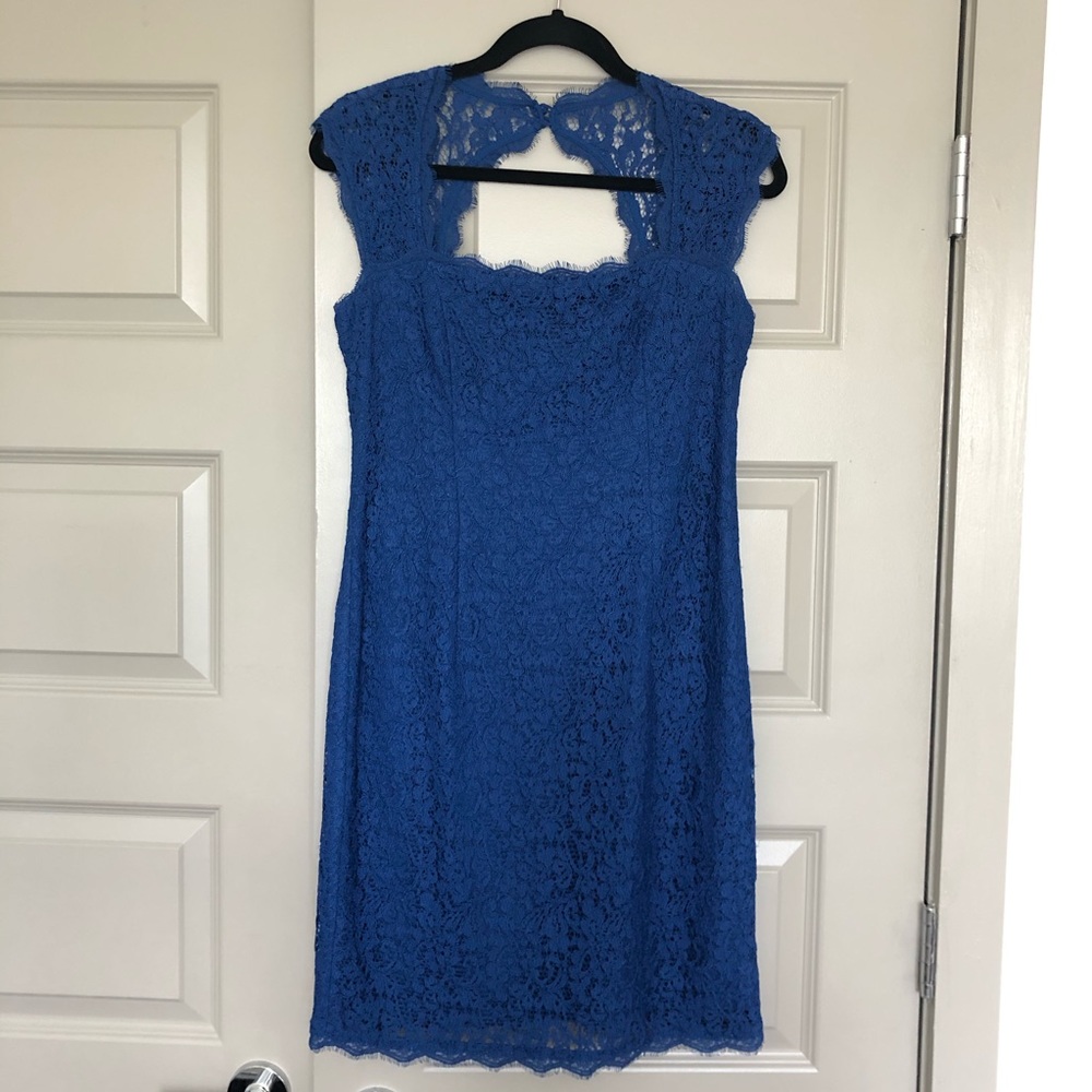 Adrianna Papell Lace Sheath Dress